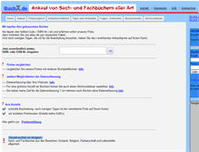 Tablet Screenshot of buchx.de